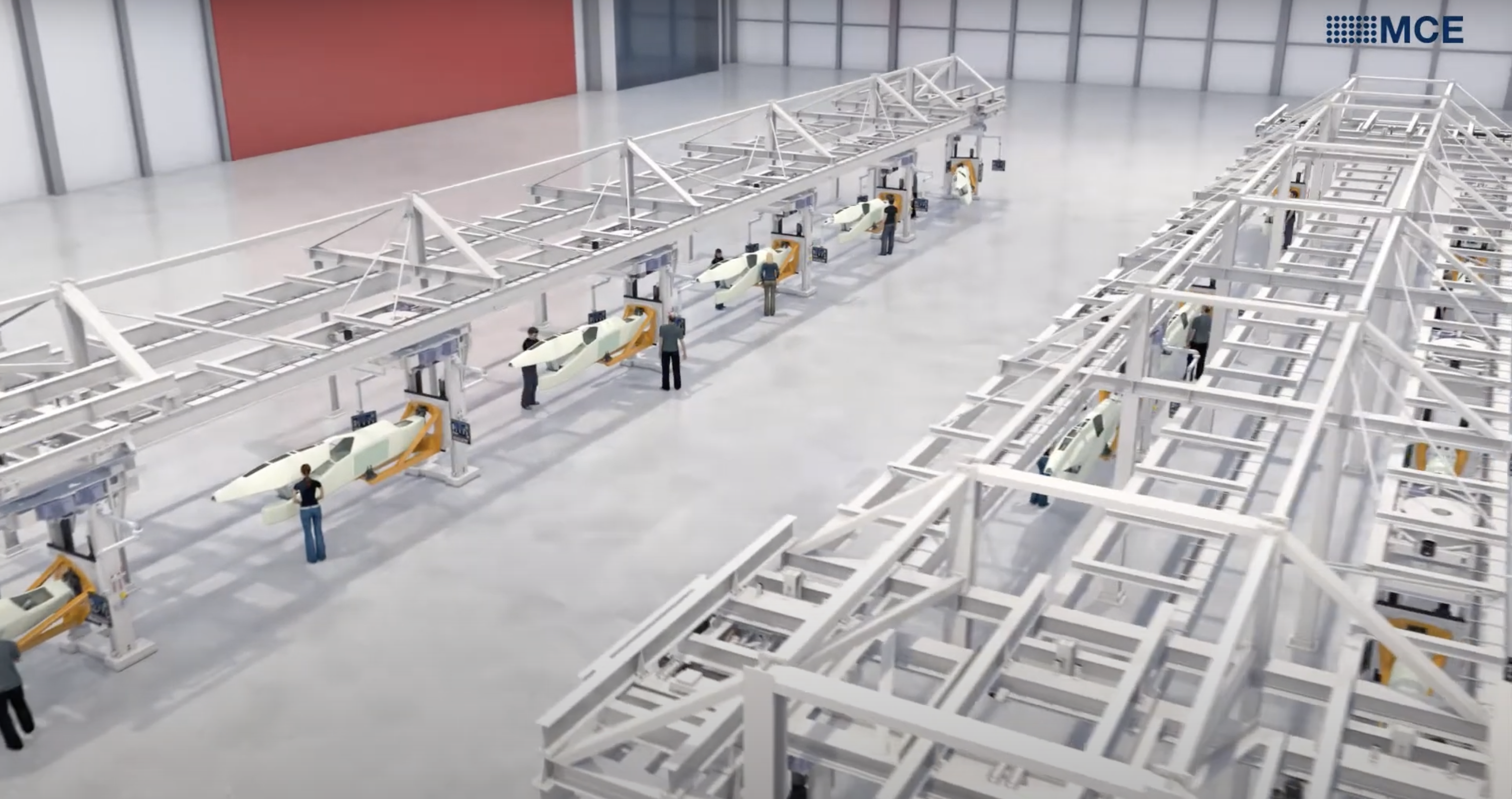 Single Aisle – Pylon Equipment Assembly Line